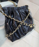 CHARLES&KEITH子母链条大容量流浪包托特包单肩斜挎包女包新年礼物CK2-40671449 【L号】Black黑色 L 实拍图