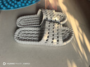 始丰 凉拖鞋居家漏水镂空速干浴室拖鞋女夏天防滑男家用情侣女士拖鞋 浅灰 42-43 实拍图
