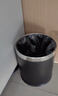 五月花不锈钢垃圾桶直投10L大号双层金属酒店物业厨房卫生间卧室 实拍图