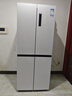 TCL 409升十字对开四开门白色冰箱 一级变频 离子杀菌除味 风冷无霜 33分贝低音 家用电冰箱 以旧换新 R409V3-U 象牙白 实拍图