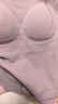 欧迪芬羊绒蚕丝保暖背心女带胸垫内衣女磨毛秋冬无痕内穿打底免穿文胸L 实拍图