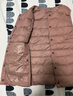 MUJI女式 轻量羽绒便携式 背心  烟熏粉色 M  实拍图