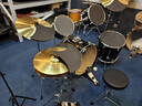 斗牛士（Bullfighter）架子鼓成人初学者儿童专业考级爵士鼓打击乐器 黑色5鼓3镲（升级油皮鼓面） 实拍图