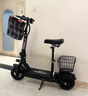 永久电动滑板车便携两轮代步车电瓶车迷你小型代驾折叠电动车锂电池 36V黑/35-45KM/7重减震数 实拍图