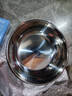 【不锈钢】和面盆厨房烘焙家用火锅盆洗菜打蛋汤锅盆醒面盆料理盆 32cm【秒杀专享】不锈钢 和面盆 实拍图