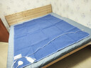梦多福双人家用单人电热毯电褥子自动断电1.8米*2米双温双控宿舍1.5米 1.5*1.8双温双控+智能除螨定时+3c认证 超声波毯 实拍图