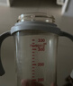 贝亲（Pigeon）自然成长翻盖直饮吸管 大童奶瓶330ml 经典款 18月+  AA278 实拍图