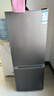 荣事达（Royalstar）200升小冰箱小型家用出租房办公室宿舍双开门两门双门二门电冰箱节能省电低音钛深灰R200 实拍图