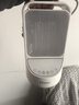 海尔（Haier）取暖器家用暖风机电热台式桌面电暖器省电小型烤火炉浴室婴儿热风机办公室暖脚神器卧室电暖风速热 【无光轻音+恒温省电】定时遥控款HNS1507 实拍图