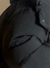 波司登（BOSIDENG）25年新款羽绒服90绒男女情侣款短款连帽保暖防风运动加厚外套 黑色|8056-经典极简风 -时尚女款 XL 175/96A 体重约150-160斤 实拍图