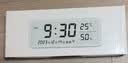 大屏数字时钟电子钟表摆台式可挂墙磁吸冰箱贴客厅厨房摆件温湿度 【无磁吸】白色 实拍图