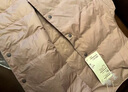 MUJI女式 轻量羽绒便携式 背心 女士羽绒服  浅米色5A L 实拍图