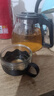 泡茶壶茶水分离大容量家用玻璃茶杯办公室茶具整套装 【1000mL茶壶+4个莲花杯】 实拍图