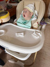 哈卡达婴儿餐椅儿童多功能宝宝儿童餐椅可折叠便携式吃饭桌座椅可调节 升级款-星空白Pro 实拍图