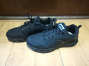 安踏男鞋运动鞋男秋冬季男士软底网面跑步鞋休闲鞋皮面保暖防水鞋子男 (秋冬热卖同款皮面防水)黑色 42.5 （9码） 实拍图