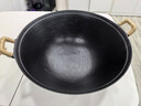 夏老大双耳铸铁炒锅生铁锅古法无涂层不易粘炒锅圆底炒菜锅38cm厨房好物 实拍图
