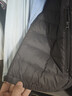 雪中飞男女立领秋羽绒百搭轻薄鸭绒立领修身轻盈隐藏式口袋 梦幻灰|8051-男 L 175/96A 实拍图