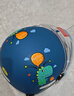 NEVA纽维（NEVA）儿童头盔男女孩夏季电动摩托车3C认证卡通四季通用可爱宝宝安全帽 青哑蓝泡泡龙透明镜【推荐6-12岁佩戴】 实拍图
