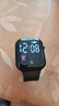 其他品牌高颜值LED手表时尚方形学生科技感超强夜光数字个性运动 墨绿色 实拍图