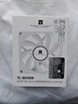 利民（thermalright）TL-8015W 8cm超薄风扇白色风扇 S-FDB V2轴承 8cm机箱风扇4pin PWM 2200转速 实拍图