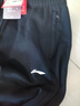 李宁运动裤男子冬季休闲裤拉链加绒保暖卫裤直筒运动长裤AKLUA75 实拍图