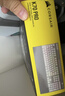 美商海盗船K70 PRO TKL 磁轴电竞键盘 机械键盘 有线键盘 双轨磁轴 无畏契约 三角洲行动 RT快速触发 白色 实拍图