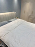 皮尔卡丹 暖绒抗菌 100%羽毛被加厚被子 双人冬被 6斤 200*230cm 白色 实拍图