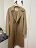 三只小山羊【杨幂同款】长赫本 中长款 双面100纯羊绒秋冬小个子大衣女 驼色 S 实拍图