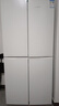 新飞 （Frestec） 363升十字对开门家用冰箱 家用四门多门节能静音冰箱 BCD-363K8CT/W白色 363白色十字对开门 实拍图