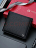金利来男士钱包礼盒横款两折票夹钱夹短款皮夹 圣诞礼物送礼 实拍图