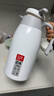 炊大皇 保温壶 2.2L304不锈钢内胆热水瓶家用保温瓶暖水壶【优雅白】 实拍图