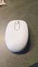 罗技（Logitech）M196 无线蓝牙鼠标 办公鼠标 笔记本商务办公家用 小巧便携 对称手型 珍珠白 实拍图