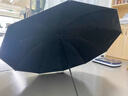 天堂伞遮阳伞太阳伞黑胶防晒伞防紫外线三折便携晴雨两用伞女 菠萝 甘酪白 实拍图