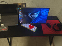 灏森梦电脑桌台式电竞游戏桌椅套装碳纤维纹理组合桌子家用办公学习书桌 【Pro-配件款】碳纤维+黑架140CM 实拍图