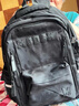 卡汐沐 大容量书包男2026新款初高中生大学生减负双肩包女旅行户外背包 黑色【高品质】带猴头挂件 实拍图