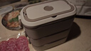 HKML316多层保温饭盒大容量便当盒注水加热餐盒上班族学生便携带饭桶 卡其色【抗菌316内胆】 双层1700ML抗菌+保温袋316收藏送餐具 实拍图
