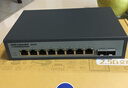 磊科（netcore）GS10 10口2.5G交换机 8个2.5G电口+2个万兆光口SFP+ 千兆网络分线器分流器 支持猫棒NAS光猫 钢壳 实拍图