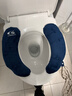 Creative art马桶垫加厚粘贴式家用秋冬季坐便器可水洗保暖记忆棉魔术贴通用 实拍图