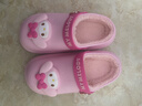 幸福玛丽（Cheerful Mario）美乐蒂儿童拖鞋女孩冬季可爱毛毛公主女童棉拖鞋室内家居宝宝棉鞋 实拍图