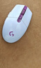 罗技（G）G304 LIGHTSPEED无线鼠标 游戏鼠标 轻质便携 绝地求生FPS鼠标英雄联盟LOL吃鸡 生日礼物 白色 实拍图