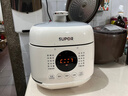 苏泊尔（SUPOR）迷你电压力锅2.3L开盖火锅家用智能预约触控面板白瓷陶晶球釜内胆煲汤全自动新款高压锅1-3人 白陶晶内胆【一键排气】 2.5L 实拍图