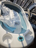 十月结晶婴儿洗澡盆新生儿大号可折叠智能感温格洛里蓝浴盆浴网浴垫3件套 实拍图