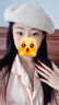 玖慕（JIUMU）纯羊毛帽子女秋冬季保暖贝雷帽百搭时尚显脸小画家帽蓓蕾帽 实拍图