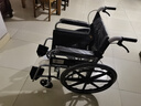 怡辉（YIHUI）轮椅轻便折叠老人专用出行小型年轻人骨折便携式手动医用可自推 实拍图