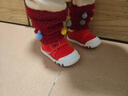 托姆贝克婴儿学步鞋秋冬加绒款女童软底防滑棉鞋男宝宝冬季鞋 红色加绒16 实拍图
