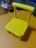 手机支架小椅子创意桌面摆件可爱便携懒人折叠办公室小巧凳子创意板凳子礼物 黄色小凳子手机支架(限时抢) 实拍图
