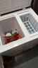 北极熊（BEIJIXIONG）双温冰柜家用小型双箱冷柜 冷藏冷冻两用柜双门商用大容量卧式冰箱节能省电 双温102升【一级能效 全国联保】 102L 实拍图