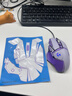 罗技（G）G502 HERO主宰者游戏鼠标电竞鼠标有线RGB机械配重竞技FPS吃鸡宏cf送男友男生礼物 G502HERO+星河紫贴纸+收纳盒 实拍图