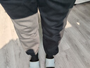 乔丹加绒运动裤男士休闲裤子男秋冬季保暖透气长裤男束脚直筒卫裤男 黑色 加绒束口-309B-店长推荐 XL 实拍图