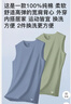 七匹狼【100%棉+宽肩】背心男士纯棉吸汗透气坎肩汗衫全棉运动无袖 实拍图